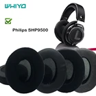 Whiyo мягкие бархатные Сменные амбушюры для Philips SHP9500 SHP-9500 гарнитура Чехлы для подушек бамперные накладки