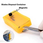 FOSHIO безопасные мусорные лезвия, контейнер для удаления оснастки, нож, винил, автомобильная пленка, углеродная пленка, наклейка, резак, лезвие, коробка для хранения