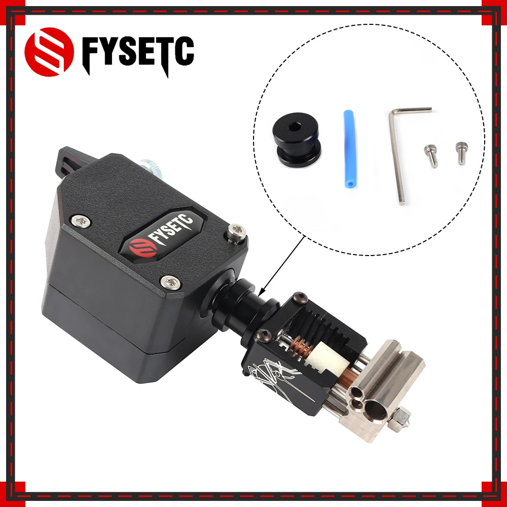 Дистанционный или короткий комаров адаптер для BMG экструдера титанового