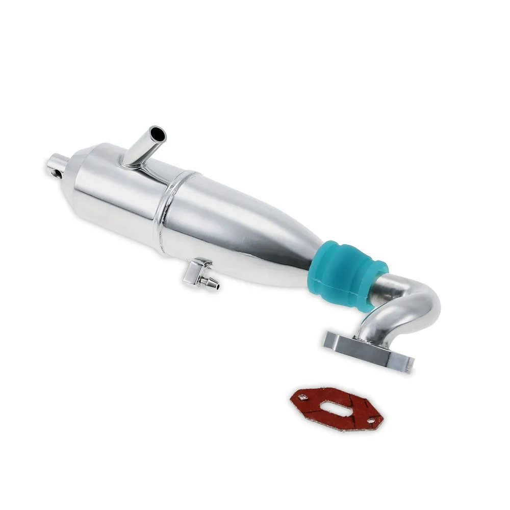 Алюминиевая выхлопная труба RC Racing подходит для HSP 1:10 Nitro Buggy Car | Игрушки и хобби