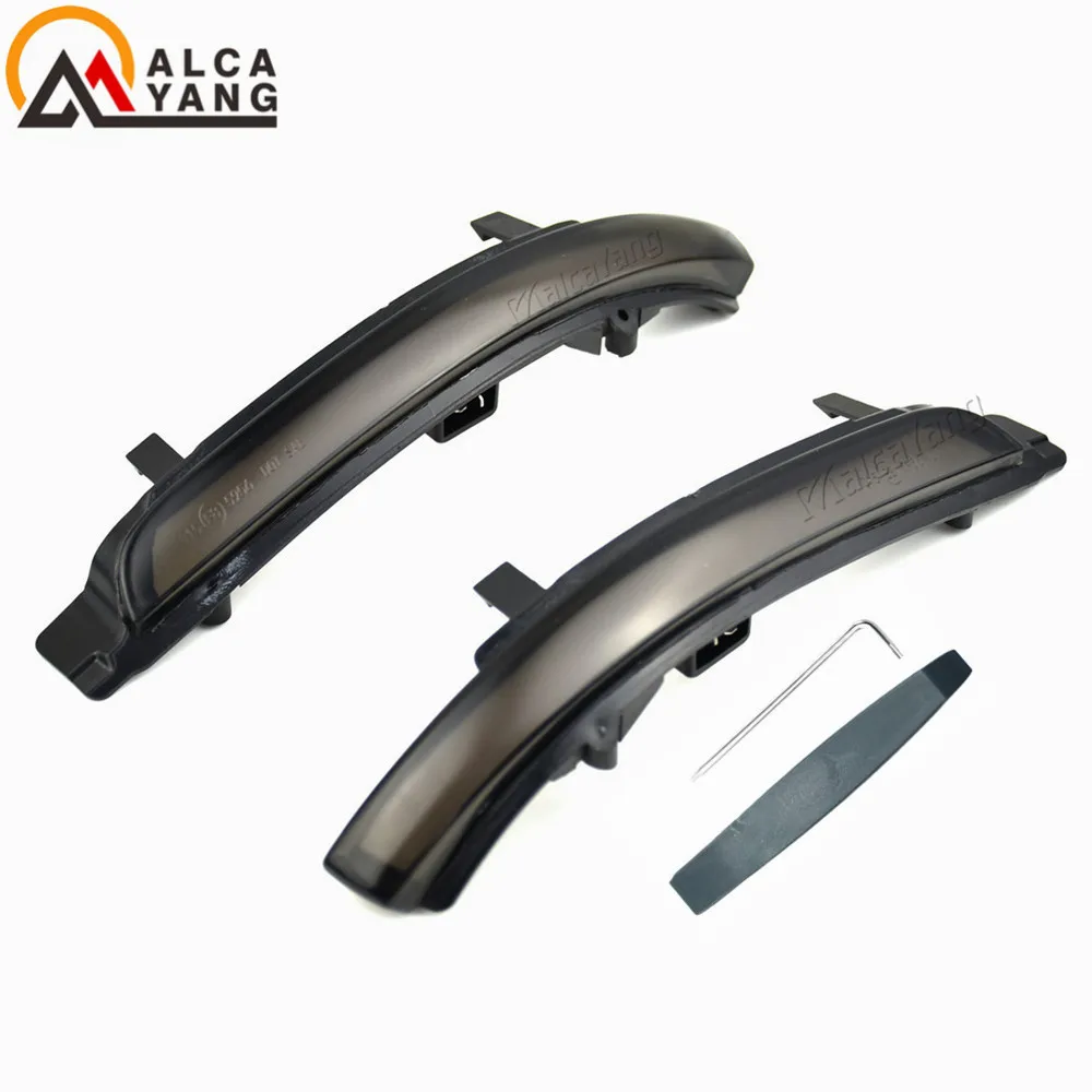 

Dynamic Blinker For Skoda Octavia MK2 A5 SuperB B6 3T LED Turn Signal Mirror light 2009 2010 2011 2012