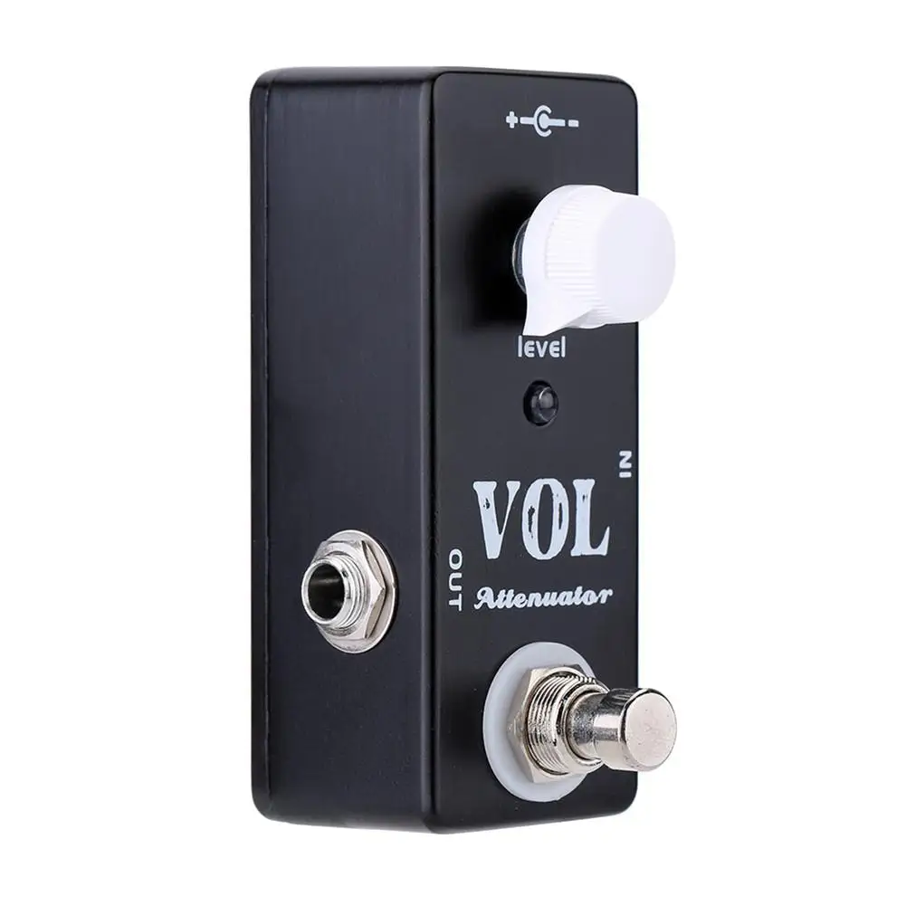 Хит продаж аттенюатор Mosky для гитары педаль с эффектом громкости высокого