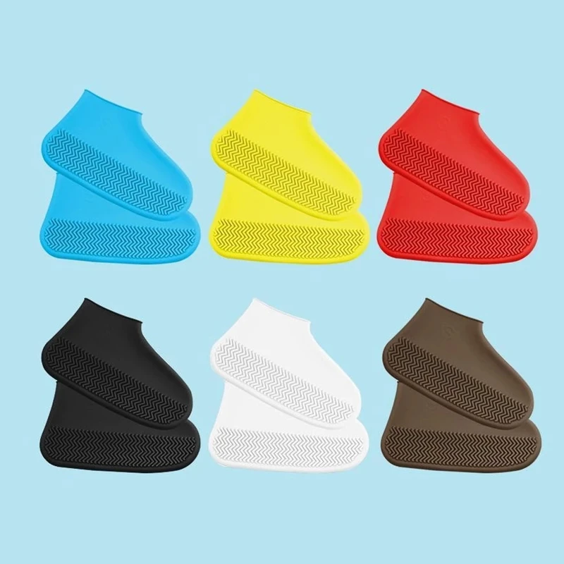 

Boots Waterproof Shoe Cover Silicone Material Unisex Shoes Protectors Rain Boots for Indoor Outdoor Rainy Days Reusable