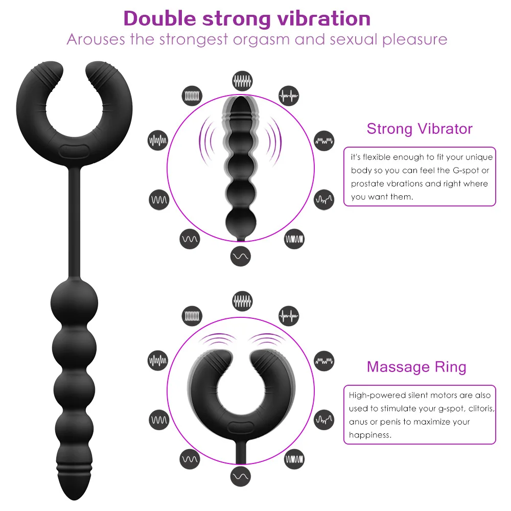 Анальная пробка-вибратор с беспроводным дистанционным управлением устройство