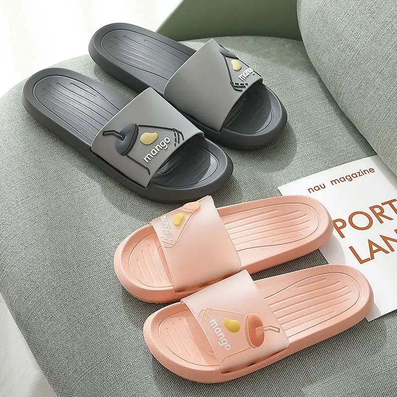 Slipper Men's Indoor Couple Bathroom Bath EVA Odor-proof Non-slip Slippers Girl  Fashion Shoes  Slipper Women  Shoe Woman