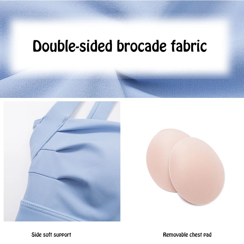 CRUBERA Line Back Straightening Yoga Bras Women's Sports Underwear