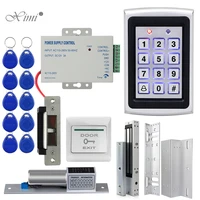 door access control system biometrics rfid keypad power supply 180kg electric magnetic strike locks for home