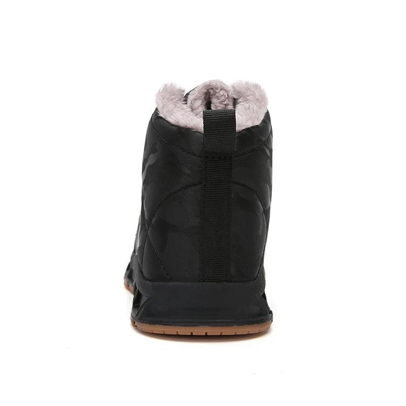 Модная Вельветовая теплая детская обувь Нескользящая износостойкая зимняя