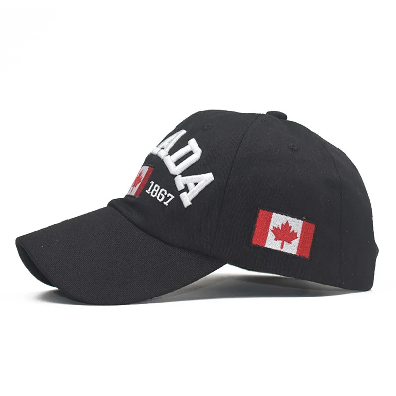 [RoxCober] бейсболка с канадским флагом оптовая продажа Snapback для мужчин и женщин