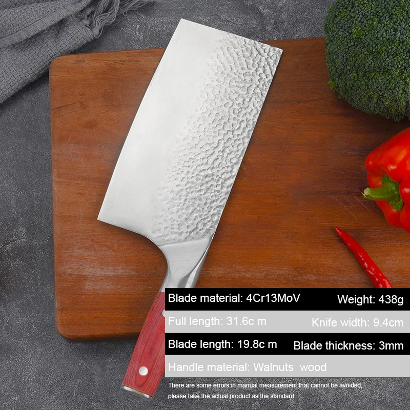 Шеф-повар нож мясника кухонный инструмент для приготовления пищи кованый