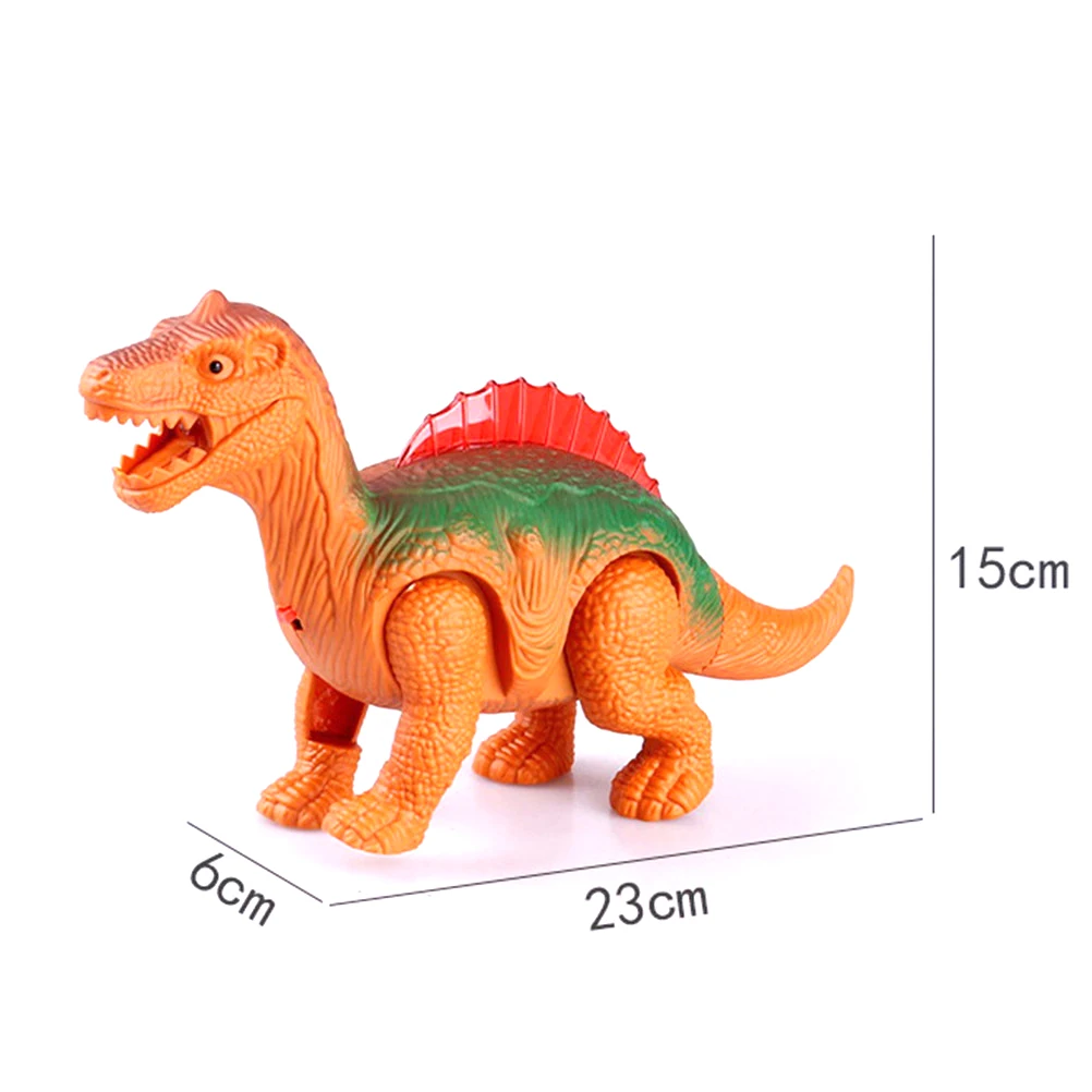 Светящийся динозавр электронный ходячий робот модель динозавра детская игрушка