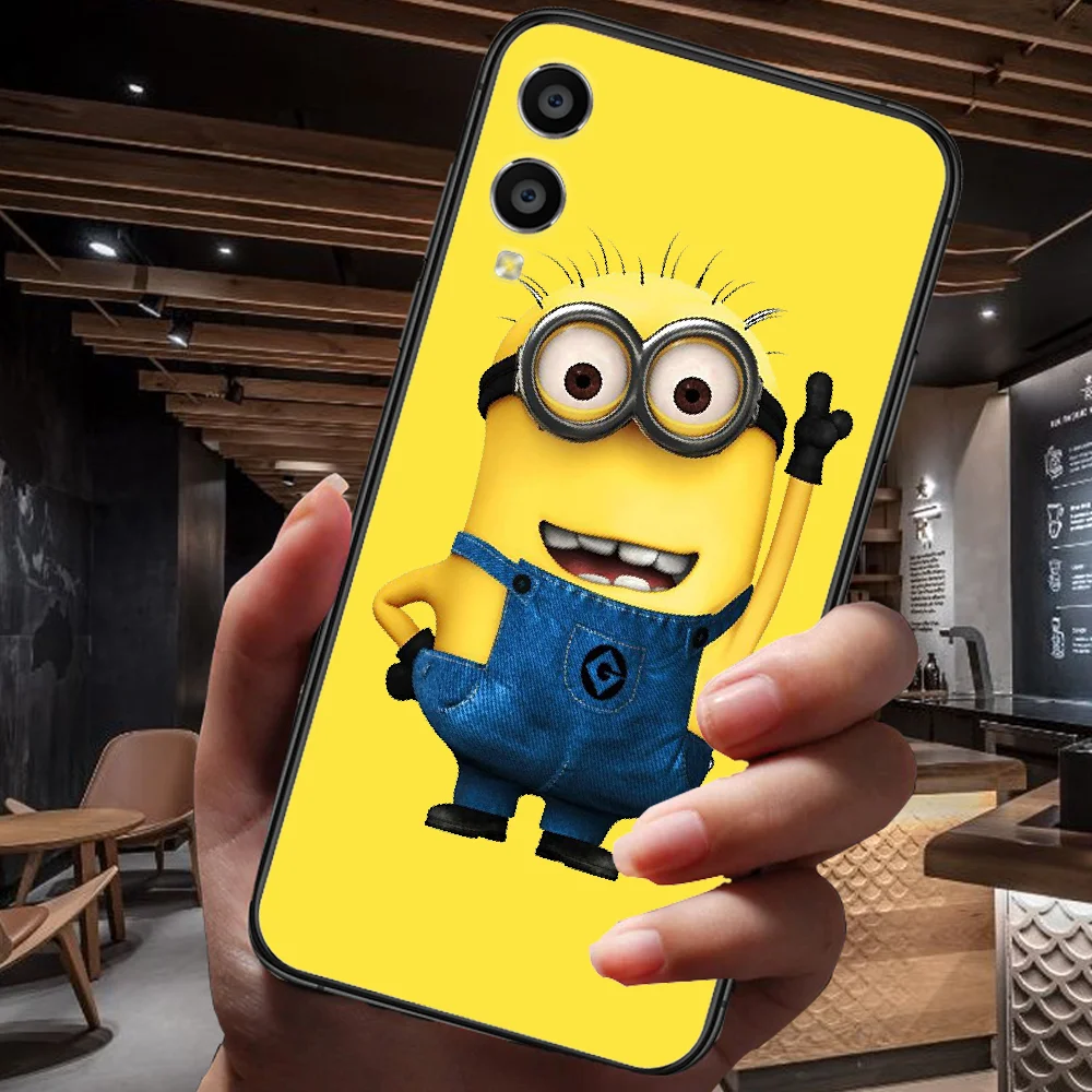 

Minione Cartoon Movie Phone Case For Huawei Honor 6A 7A 7C 8 8A 8X 9 9X 10 10i 20 Lite Pro Play black Cell Soft Back Tpu Etui