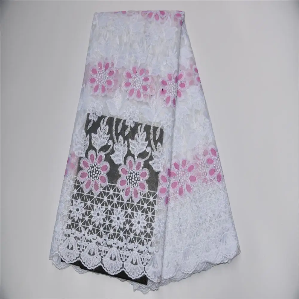 Новый дизайн нигерийская кружевная ткань 2020 африканская Высокое качество тюль