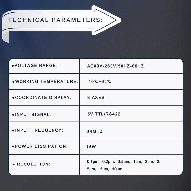 

Ditron Dro 3 Axis Digital Readout/Display Metal Shell TTL signal for linear scale