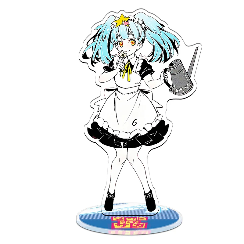 

Creativity Anime Zombie Land Maid Outfit Fashion Figure Mizuno Cosplay Stand Card Nikaidou Student Desk Child Toy Standsing