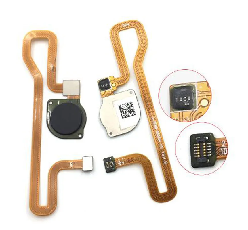 Новая кнопка Home Touch ID сканер отпечатков пальцев гибкий кабель лента для Huawei Honor 7C