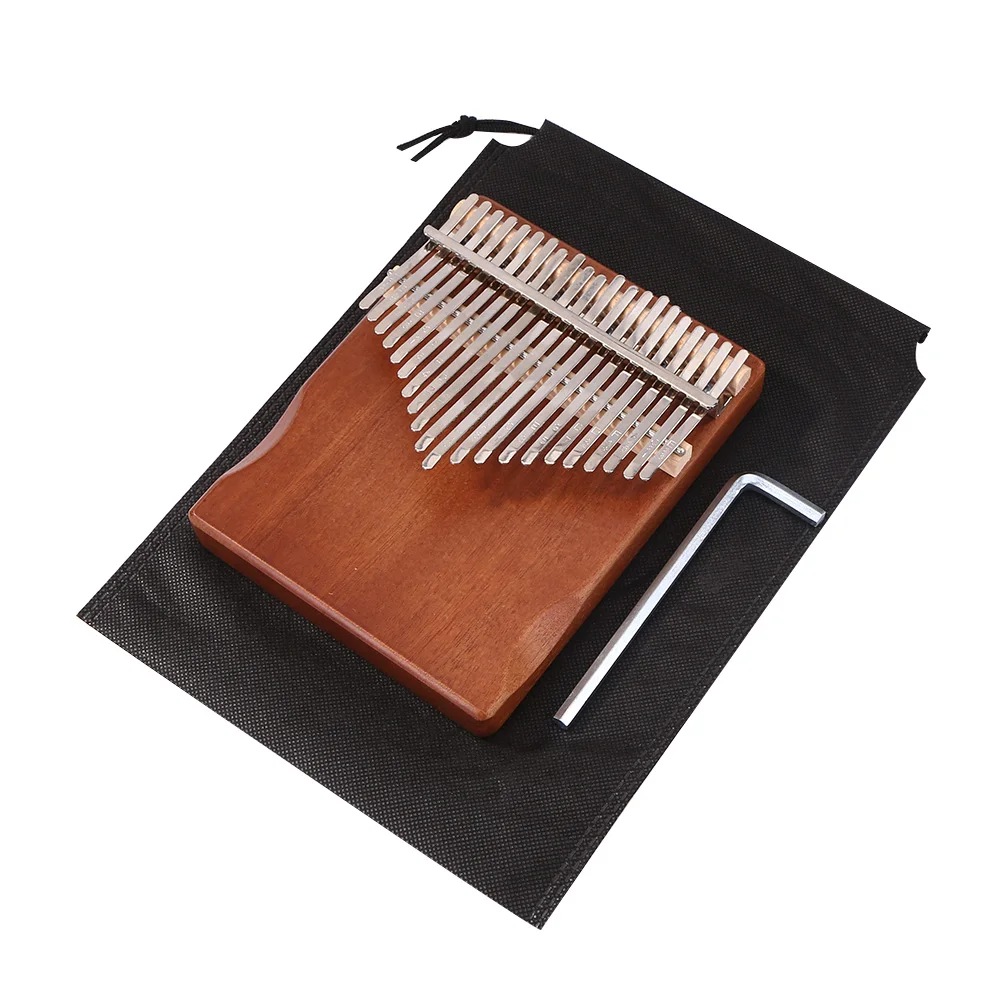 

African Mbira Wood kalimba Musical Instrument 21 Keys Mahogany Wooden Kalimba Musical Instrument Thumb Piano