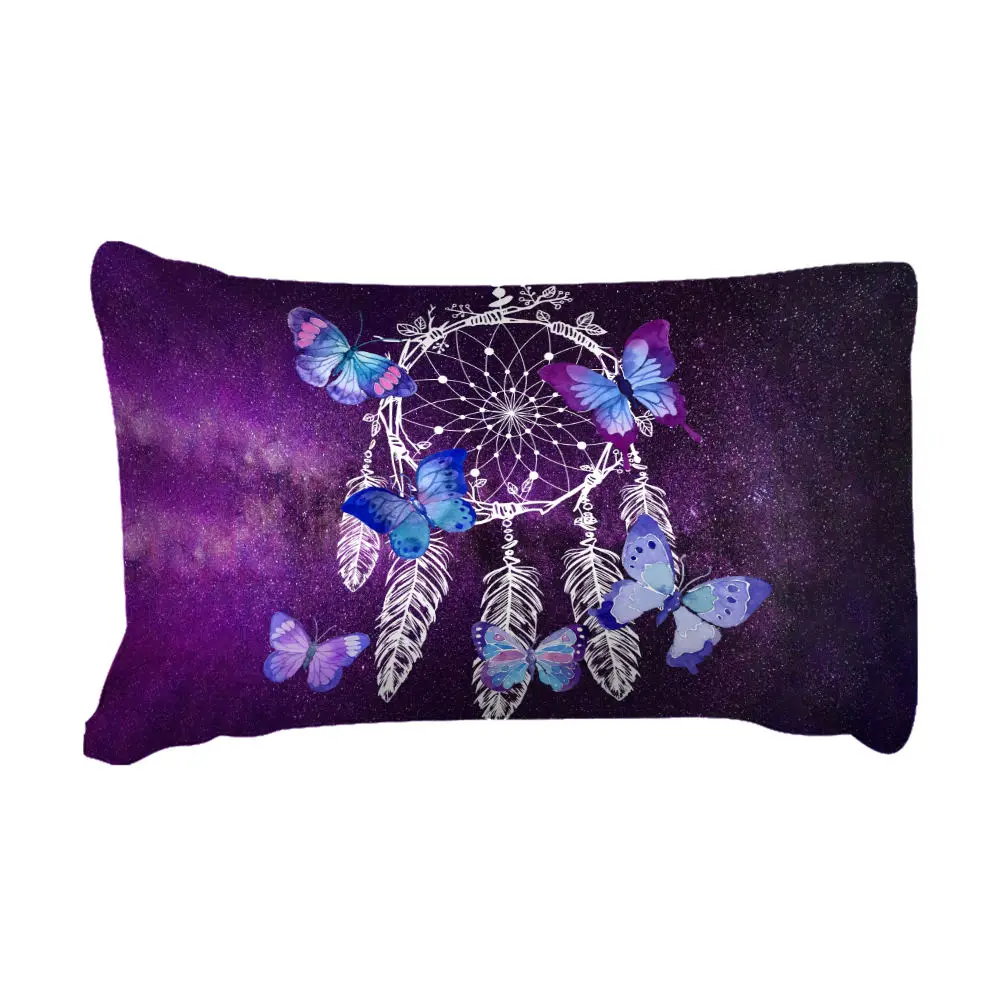 

Dreamcatcher Purples Butterfly Unique Design Bedding Sets High Quality Quilt Covers Single/Queen Size
