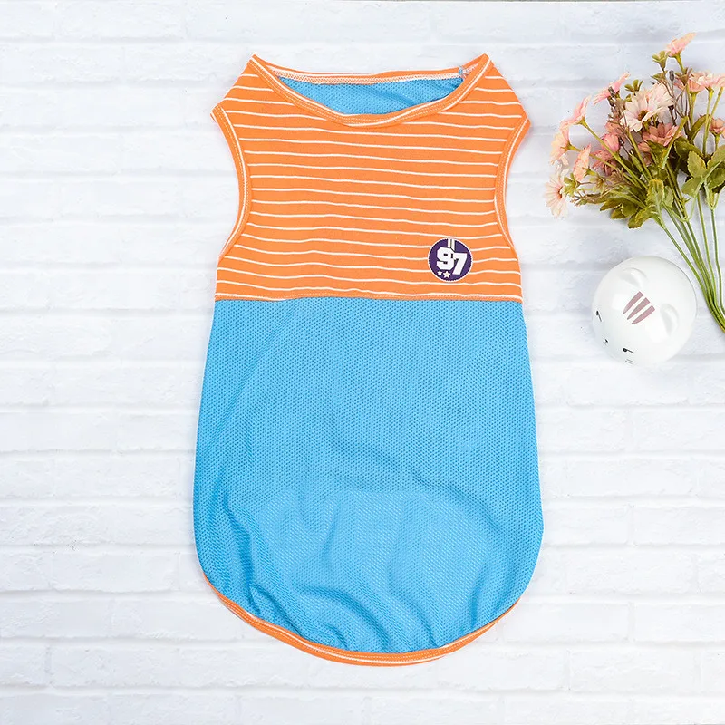 Хлопковая одежда для домашних животных камуфляжный сетчатый жилет собак