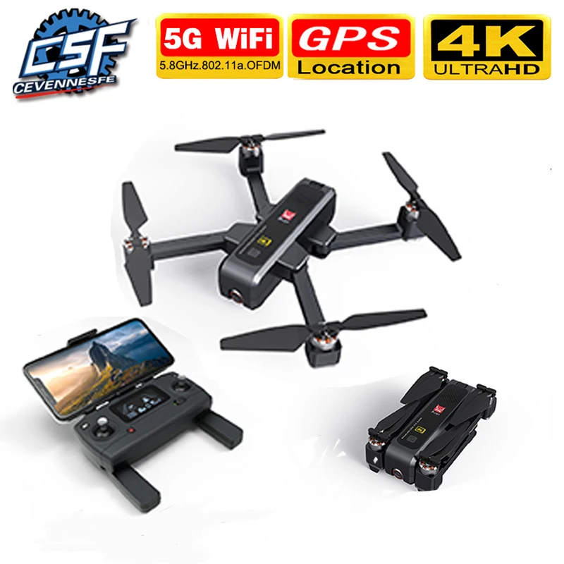 2020 Новый B4W Дрон 4K HD камера 5G GPS WiFi с передачей изображения бесщеточный двигатель