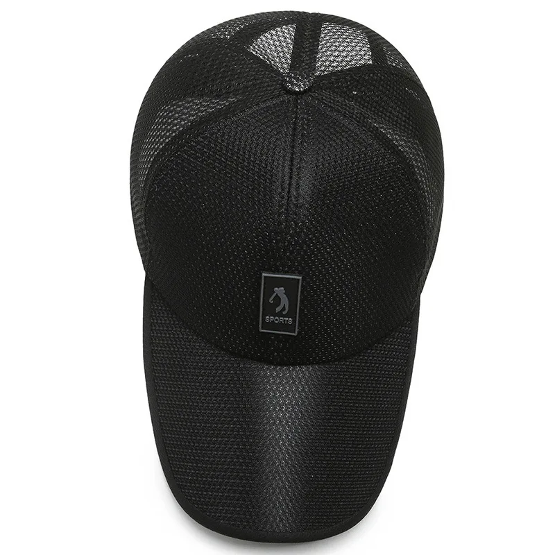 

New Fashion SPORTS Mesh Baseball Cap For Women Men Adjustable Cotton Breathable Streetwear Hip Hop Trucker Snapback Cap Gorras