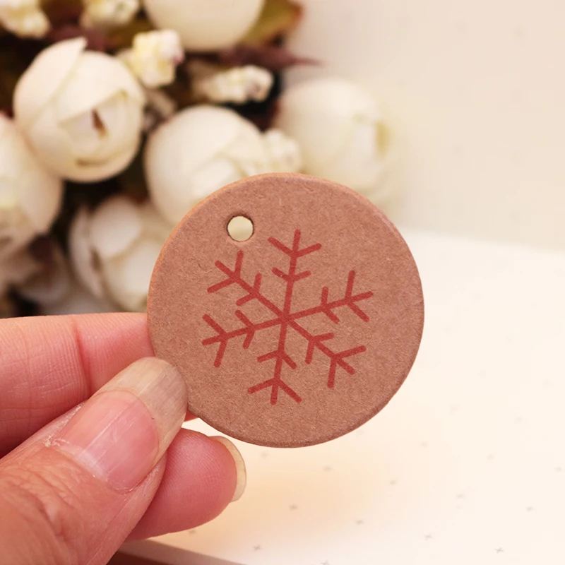 

Круглые бирки для ювелирных изделий KoMee, 100 шт., 3,5 см