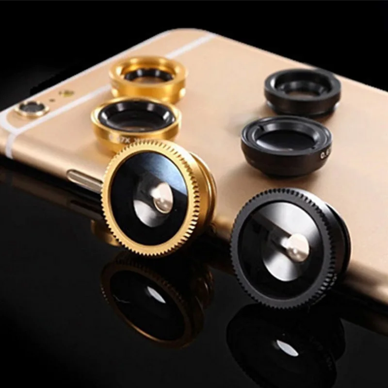 

Fisheye Phone Lens Mobile Phone Camera Lens Wide Angle Lens with Clip on the Phone For Smartphone iPhone Xiaomi Samsung Lens