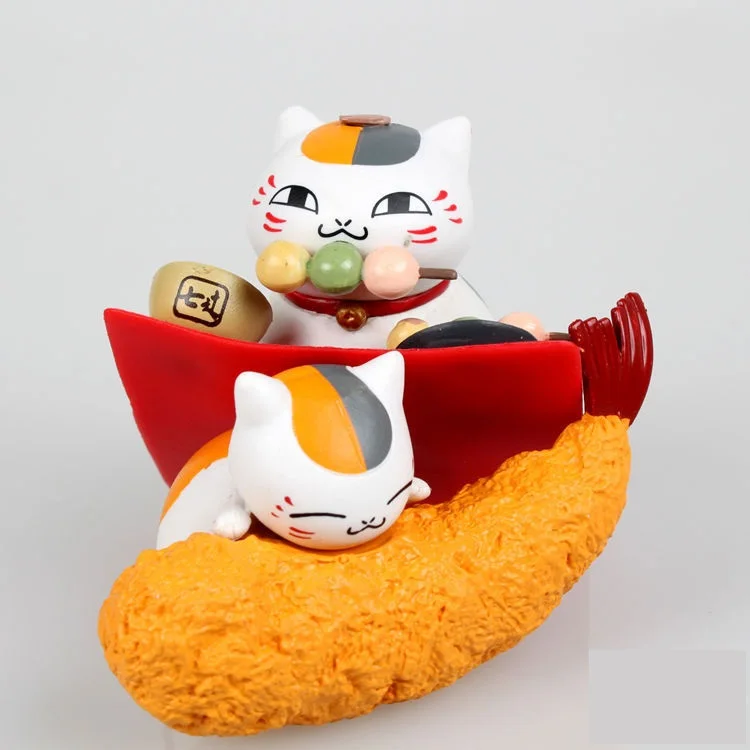 4 шт./компл. японское аниме игрушки модели героев мультфильма куклы|japanese anime|nyanko