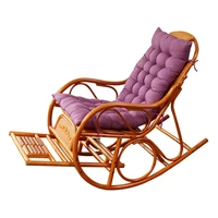 china best quality cheap price outdoor indoor assemble relax rattan rocking chair