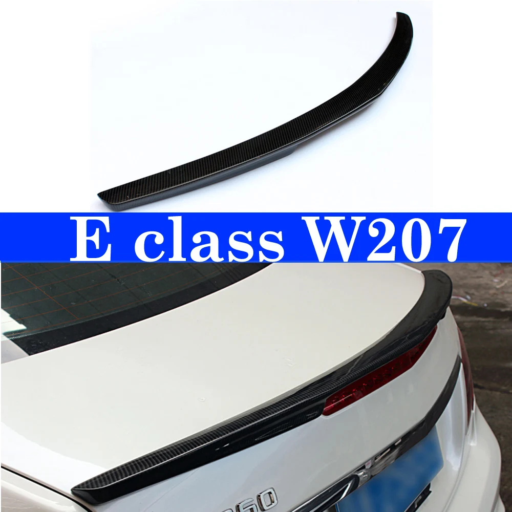 Блеск черный карбоновый спойлер крыло для Mercedes E Class W207 2010 - 2016 | Автомобили и