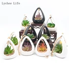 Lychee Life 1 шт. искусственные растения в горшке, подвесная корзина, бонсай, искусственные растения, украшение для дома