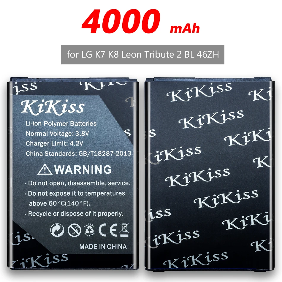 BL 46ZH телефон Батарея для LG AS330 K332 K350N K371 K373 K7 K8 K8V K89 LS675 M1 M1V MS330 US375 X210 + номер