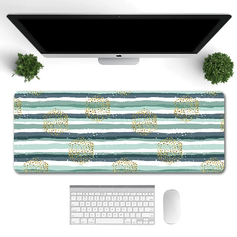 

Computer PC Speed Mouse Pad Gaming Large Mouse pad with Locking Edge Gamer MousePad XXL Desk Mat keyboard pad