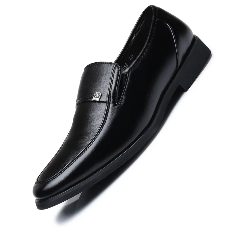 

New Leather Loafers For Men Shoes Slip-On Business Men Official Shoes Breathable Formal Shoes Men Zapatos Oxford Hombre 2020 dfg