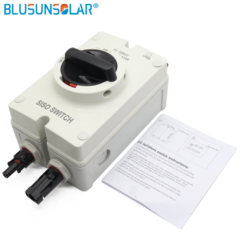 1 шт./партия высокопроизводительный Солнечный строительный защитный изолятор 4P /