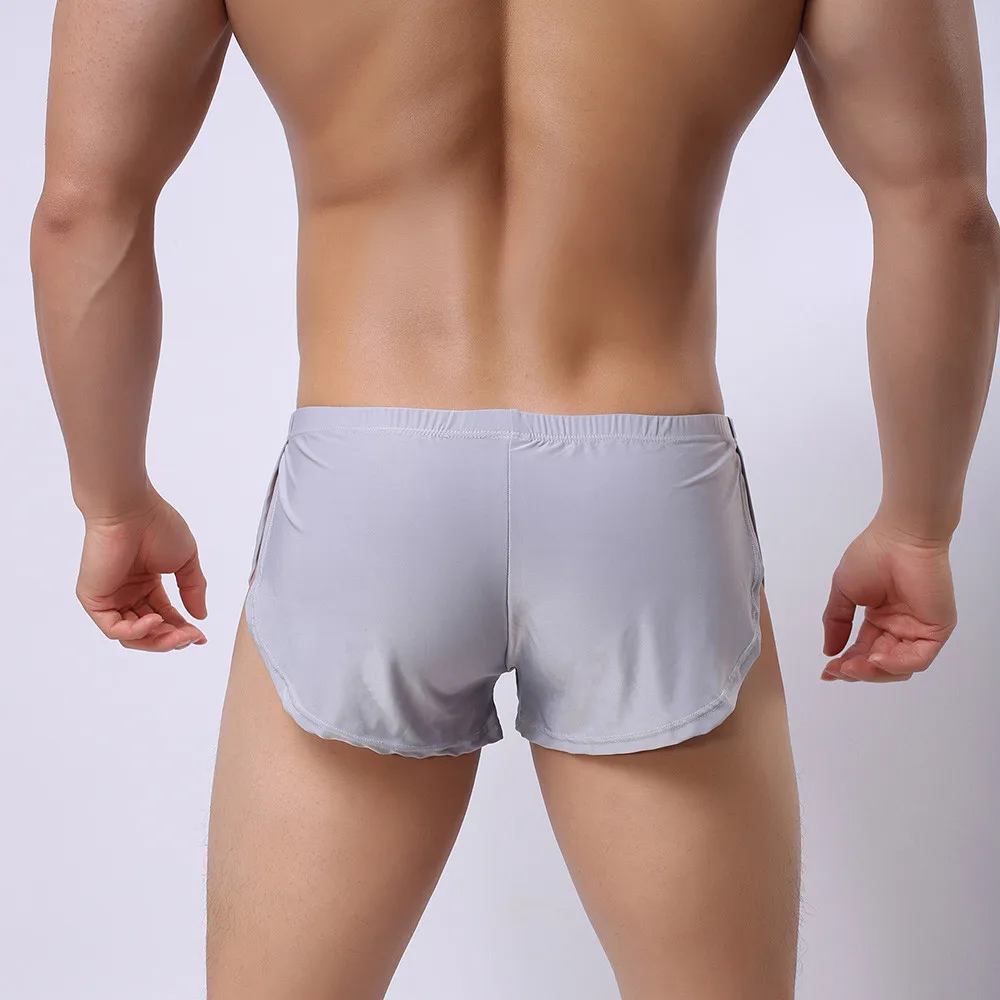 JAYCOSIN мужское нижнее белье Летние Боксеры Шорты Bulge удобные мужские трусы из хлопка мужские однотонные модные Спортивное нижнее белье