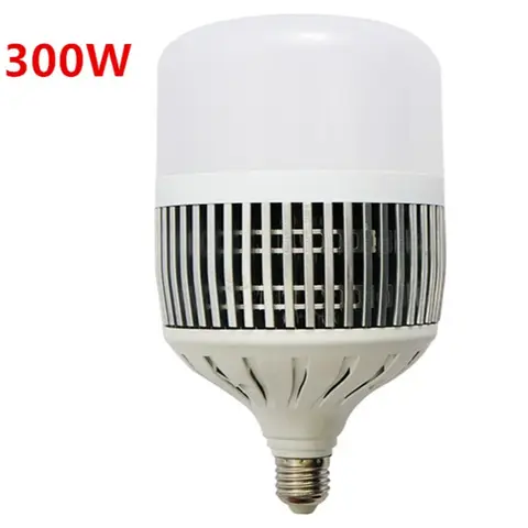 Светодиодная шаровая лампа E27/E40  NoEnName_Null 80-300 Вт