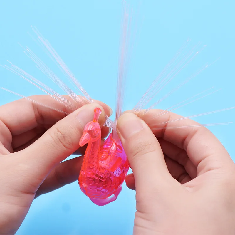 1 шт. милые павлиньи неоновые светодиодные светящиеся палочки для праздника