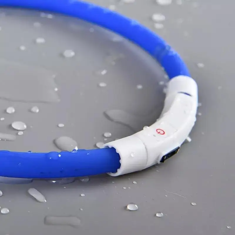 Светодиодный usb ошейник с 3 режимами перезаряжаемый светящийся для собак от Xiaomi