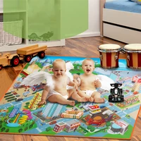 baby boy game map kids large city game map and toy car childrens fun kids educational toys 12090cm baby play mat