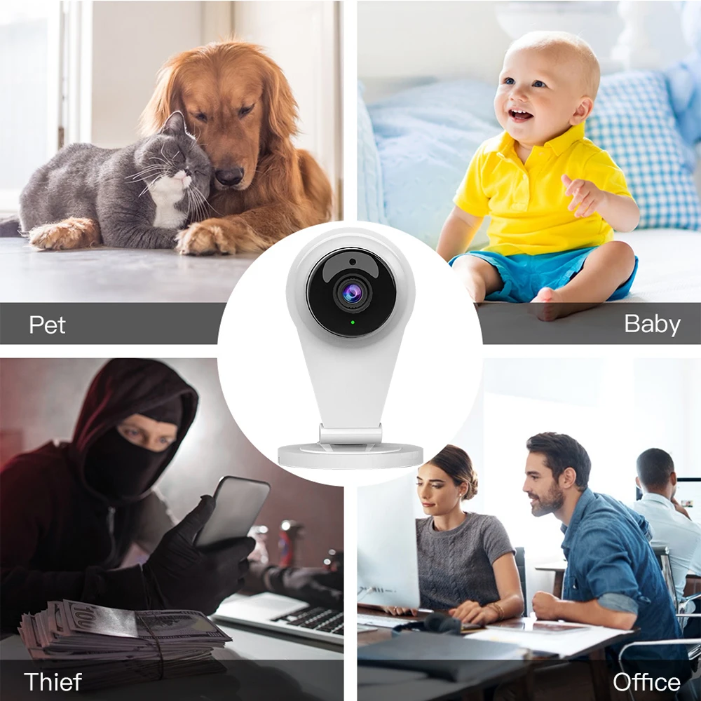 Аудио Мини Wifi камера безопасности Детский монитор P2P видео рекордер |