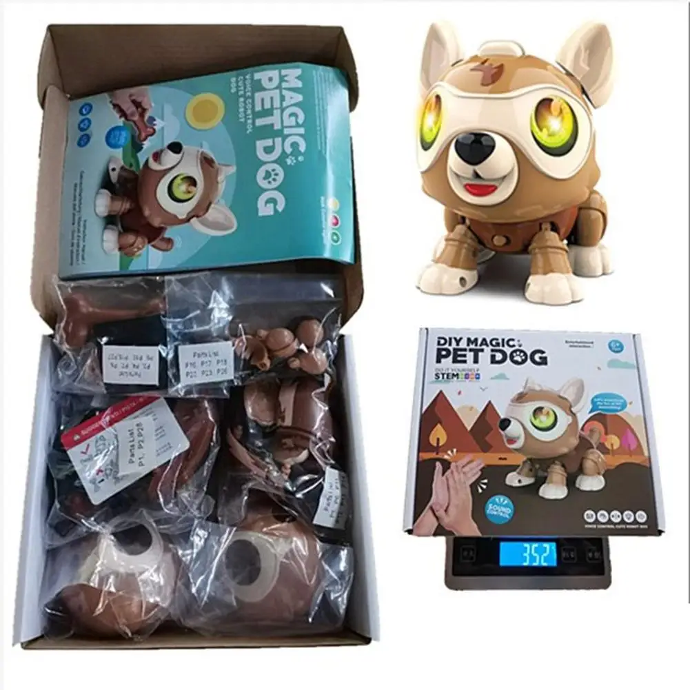 

Smart Voice Control Pet Dog Toy Touch Sensor Electric Robot Dog Toys For Children Can Sing And Dance brilliant