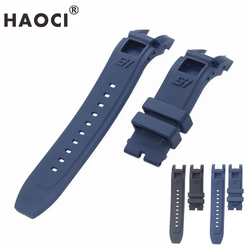 Ремешок силиконовый для наручных часов Invicta S1 удобный и водонепроницаемый