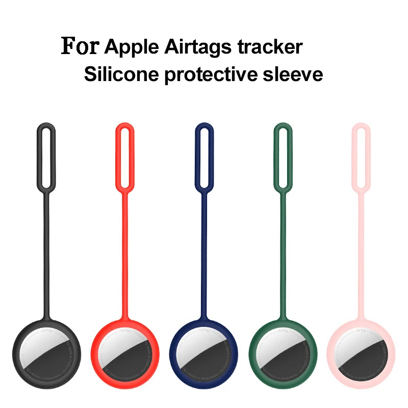 

Новый чехол из жидкого силикона для Apple airtag, защитный чехол для Apple Locator Tracker, устройство против потери, защитный чехол для брелока