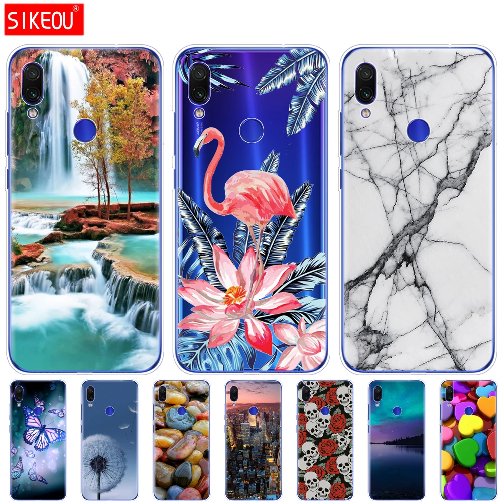 Силиконовый чехол для Xiaomi Redmi Note 7 мягкий из ТПУ 6 3 дюйма чехлы Note7|Бамперы| |