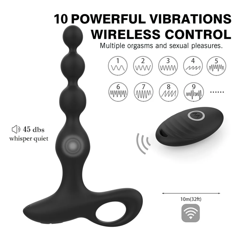 Анальная пробка 10 скоростей для задержки эякуляции | Красота и здоровье