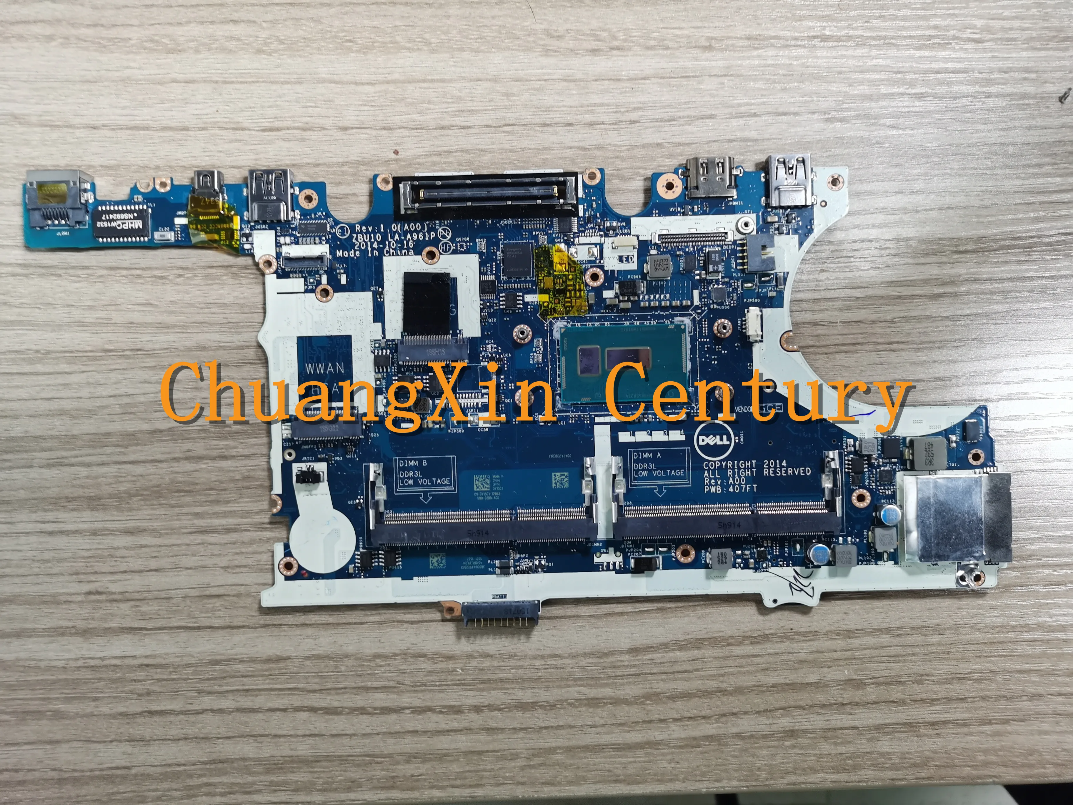 CN 0R1VJD 0RIVJD материнская плата для ноутбука Dell Latitude 7450 E7450 Материнская ZBU10 LA A961P с I7