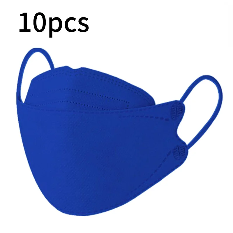 

10pcs Masks Mascarillas 3 Layer Earloop Disposable Face Mask Women Man Solid Mouth Mask Face Mascarilla Halloween Cosplay
