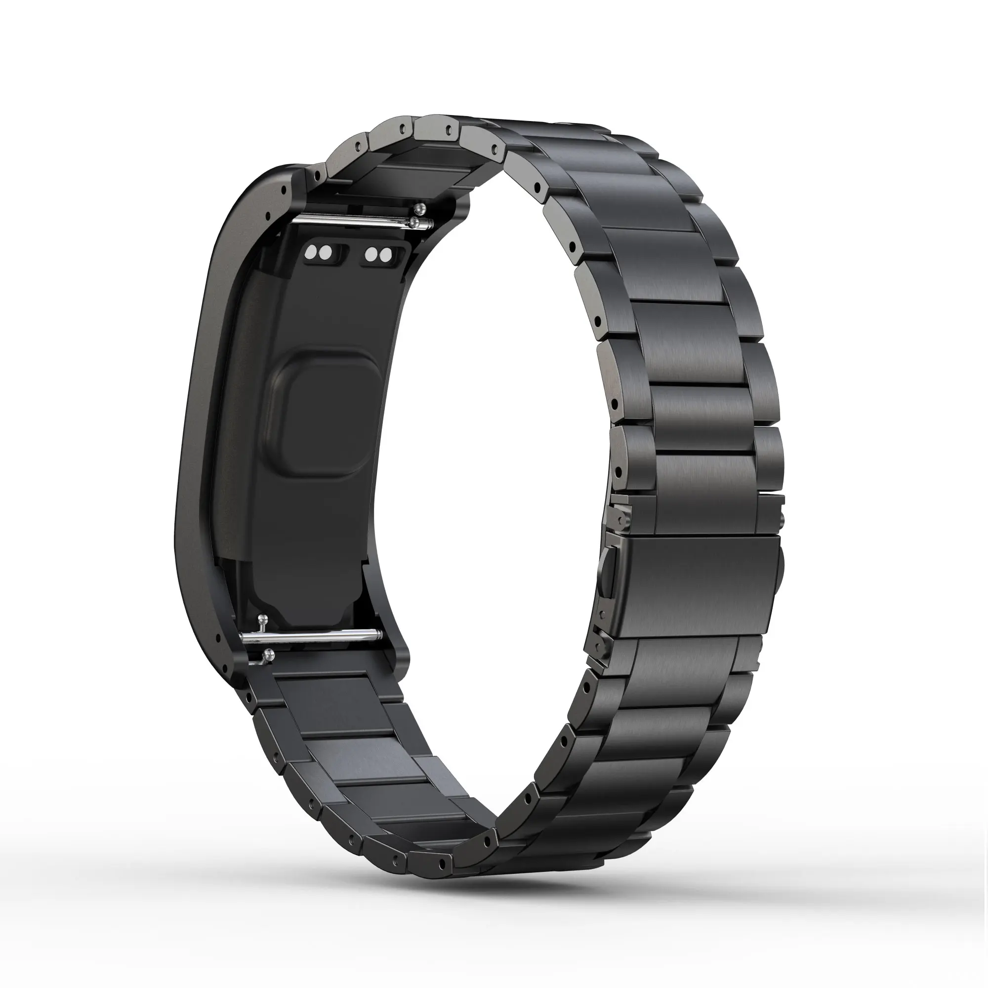 Ремешок для часов из нержавеющей стали для Garmin Vivosmart HR+ ремешок, металлические Ремешки для наручных часов, сменный Браслет для Vivosmart HR+ умные часы