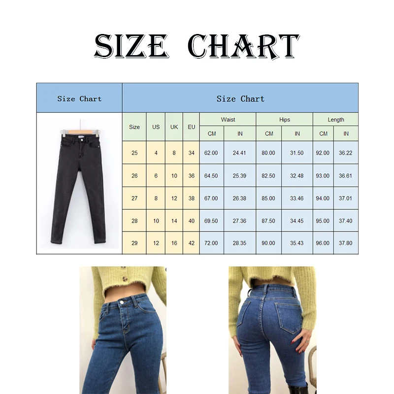 

Jeans For Woman 2020 High Fashion Pants Women High Waist Mom Jeans Indie Winter Thickening Welvet Stretch Foot Pant SlimTrousers